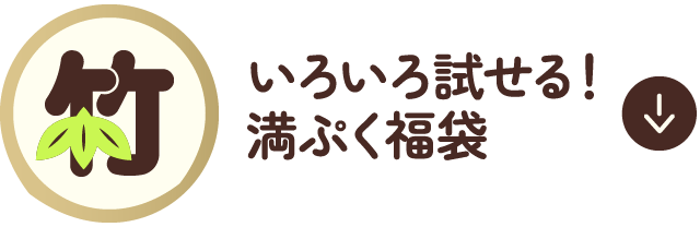 竹　いろいろ試せる！満ぷく福袋