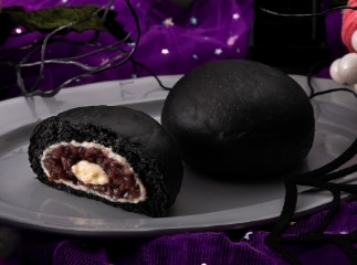 黒いくりーむパン あんバター