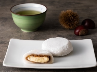 とろけるくりーむ大福栗あんカスタード